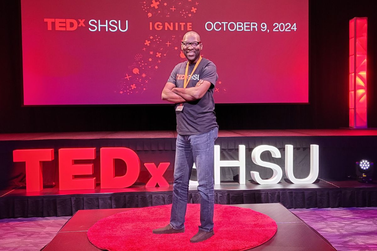 Presenting at TEDx Event